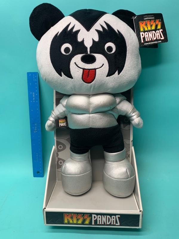 Photo 1 of 803434…17 inch kiss pandas Gene Simmons the demon plush in original box 