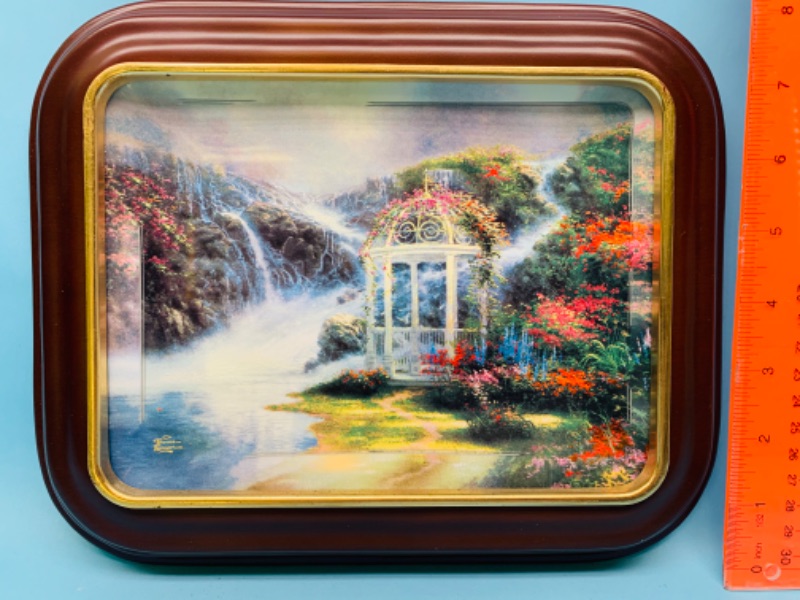 Photo 1 of 803437…Bradford exchange Thomas kinkade framed collectors plate