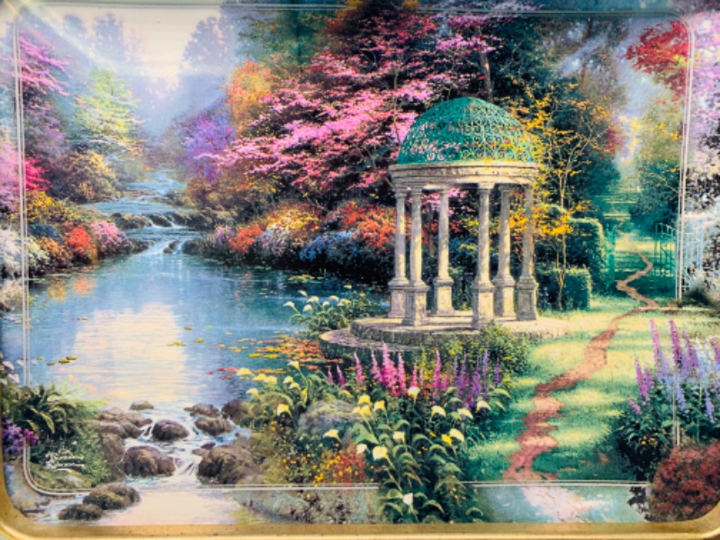 Photo 3 of 803438…Bradford exchange Thomas kinkade framed collectors plate 