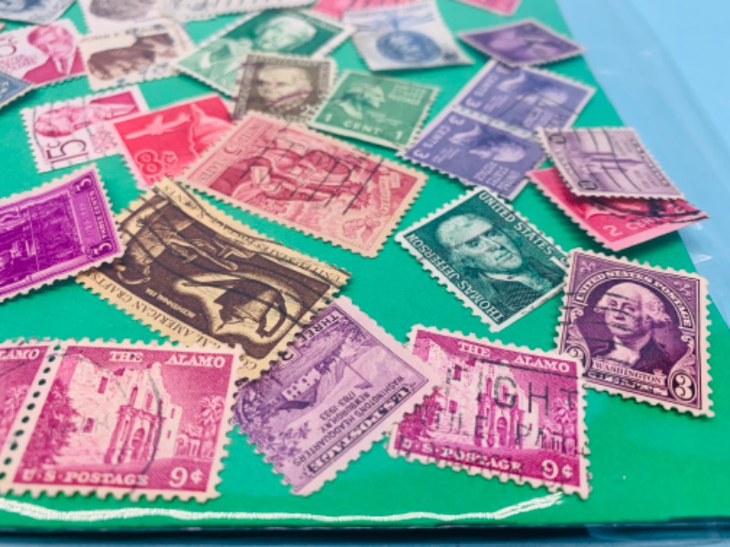 Photo 2 of 803535…vintage used stamps - see photos 