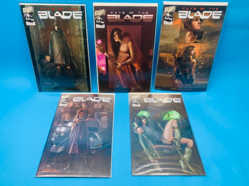 Photo 1 of 803568…5 fate of the blade comics in plastic sleeves 