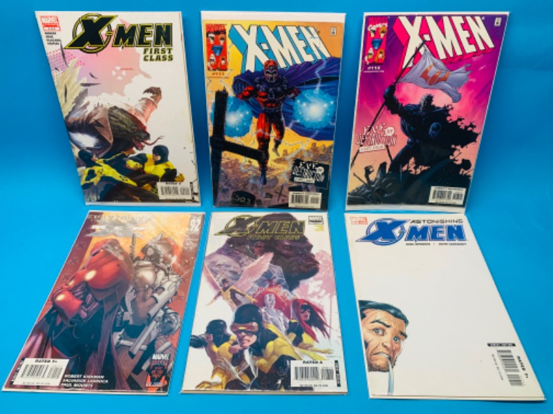 Photo 1 of 803573…6 X-men comics in plastic sleeves 