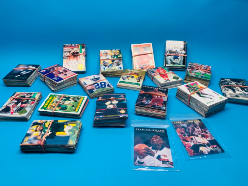 Photo 1 of 803607…misc sports trading cards in bundles 