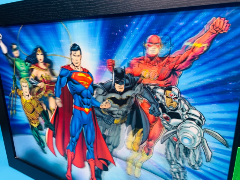 Photo 3 of 803623…large 30 x 23 superheroes 3-D wall hanging 