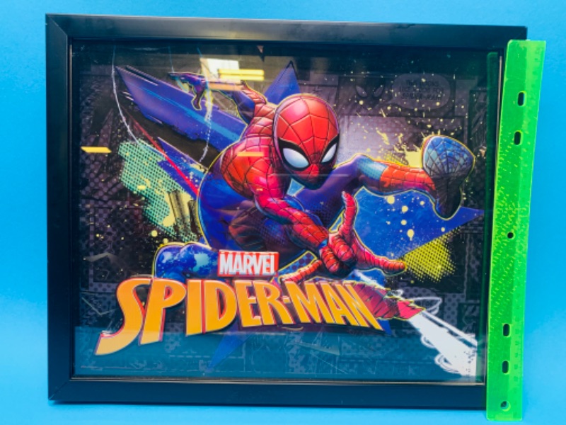 Photo 1 of 803625…15 x 13 marvel Spider-Man 3-D wall hanging 