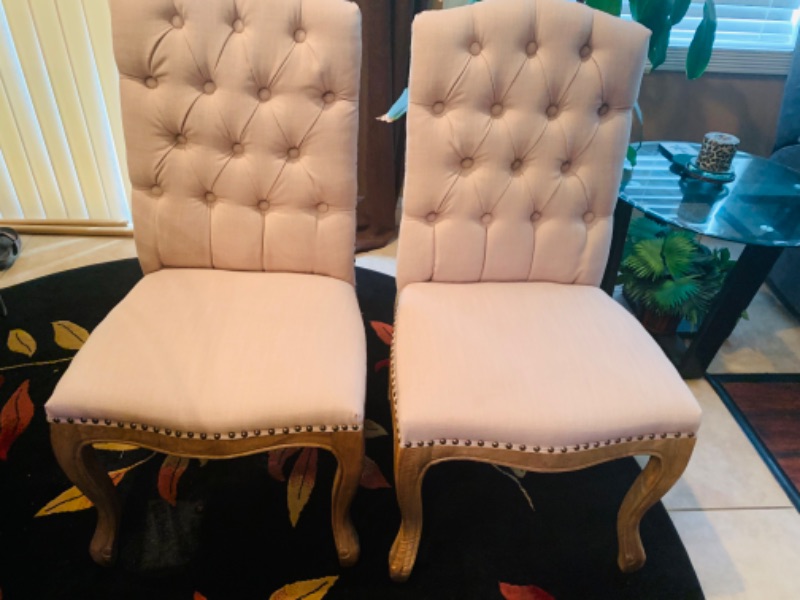 Photo 5 of 803630…2 elegant side chairs 19” to seat