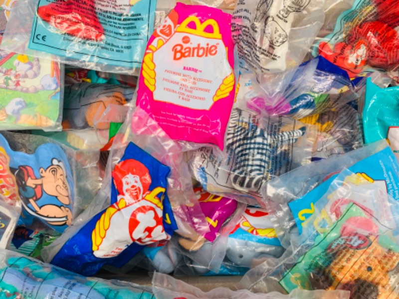 Photo 4 of 803635…75+ many duplicates vintage McDonald’s happy meal toys and ty beanie babies in packages 