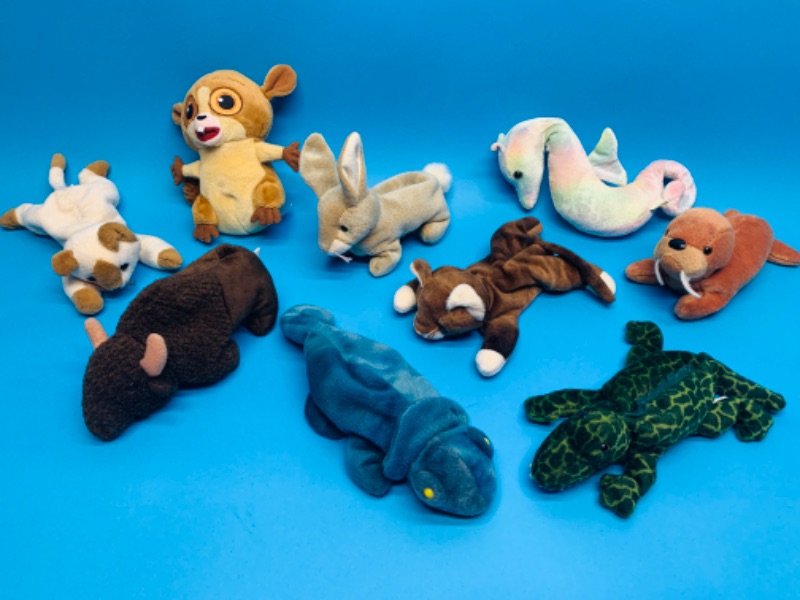 Photo 1 of 803637…9 TY beanie babies- no tags