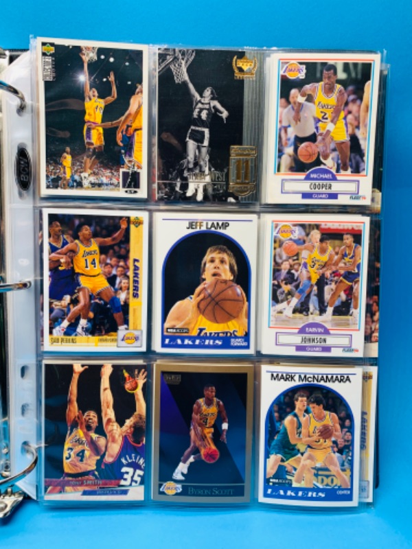 Photo 6 of 803693…153 Los Angeles Lakers trading cards in binder not all pages are photographed 