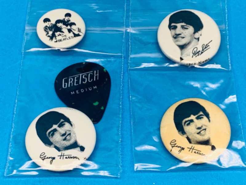 Photo 1 of 803740…vintage Beatles pins