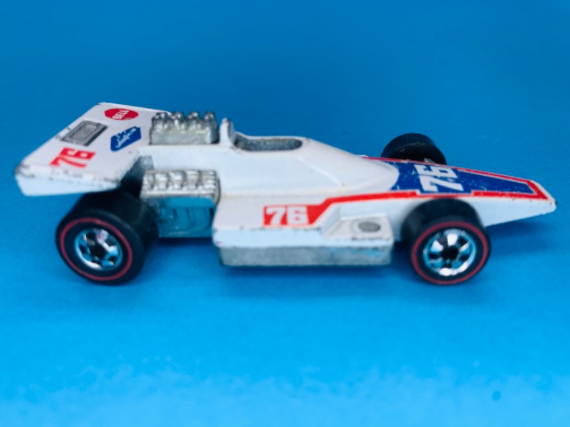 Photo 2 of 803787…. Vintage redline 1975 hot wheels formula 5000 Hong Kong shows ware from age see photos 