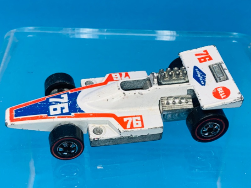 Photo 3 of 803787…. Vintage redline 1975 hot wheels formula 5000 Hong Kong shows ware from age see photos 