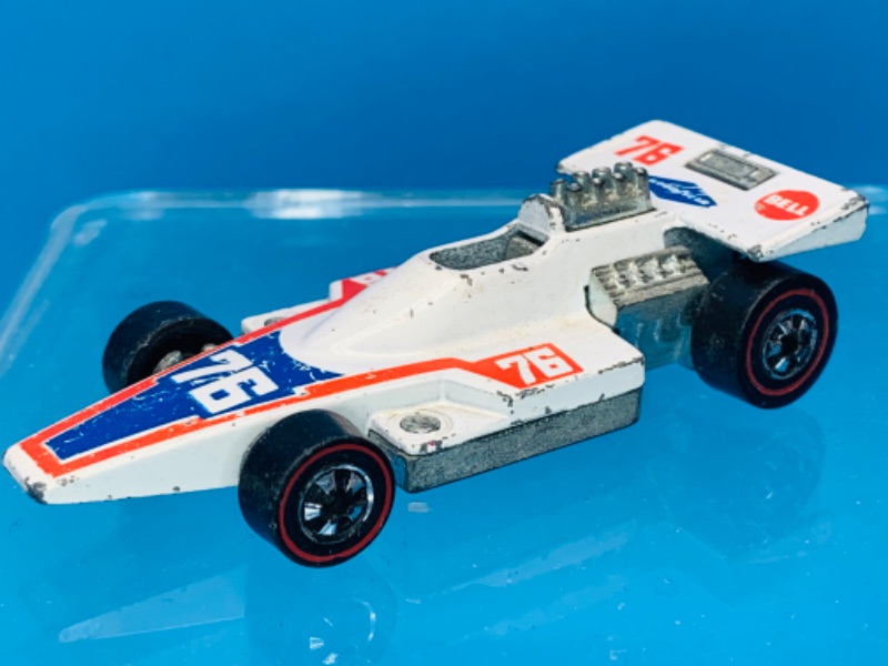 Photo 4 of 803787…. Vintage redline 1975 hot wheels formula 5000 Hong Kong shows ware from age see photos 