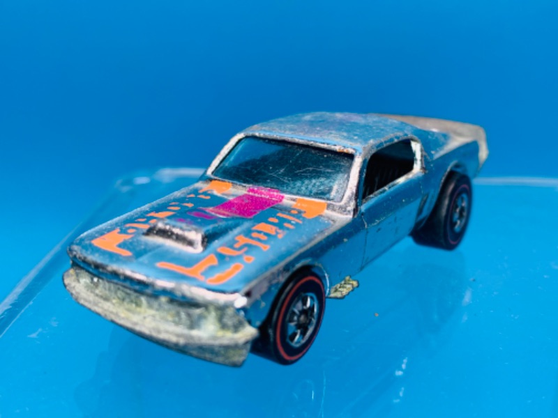 Photo 4 of 803866…vintage 1974 redline hot wheels mustang stocker Hong Kong shows ware from age 