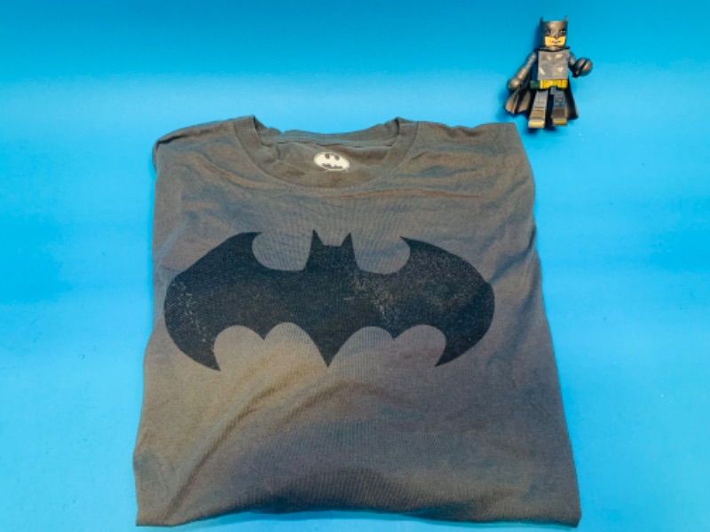 Photo 1 of 803889…size xl Batman long sleeve used shirt and figure 