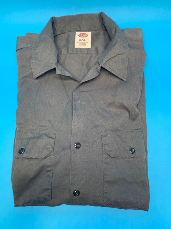 Photo 1 of 803891…dickies work shirt size 2xl 