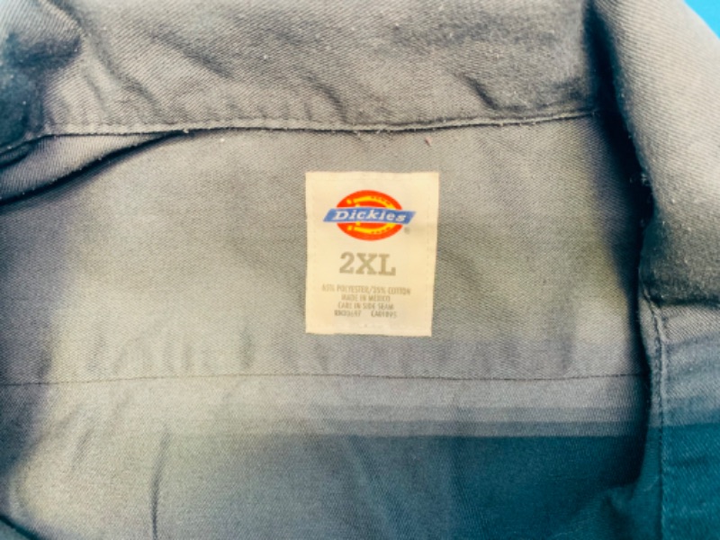 Photo 3 of 803891…dickies work shirt size 2xl 