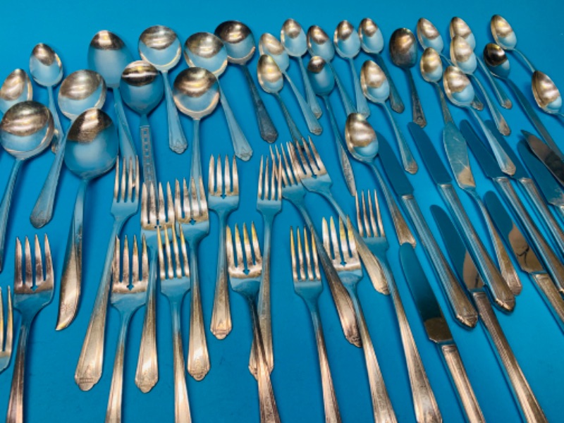 Photo 1 of 803899…vintage Rodgers stainless silverware 