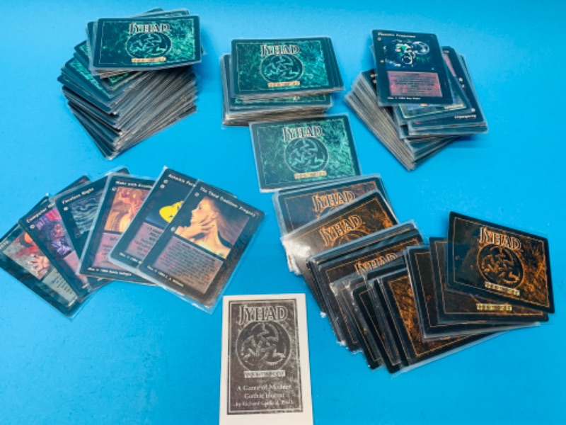 Photo 2 of 803912…jyhad modern gothic horror card game in individual sleeves 