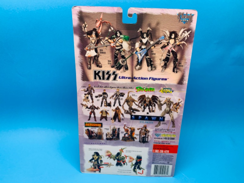 Photo 3 of 803940…vintage mcfarlane toys kiss Paul Stanley ultra action figure in original package 