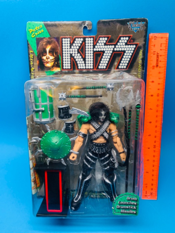 Photo 1 of 803941…vintage mcfarlane toys kiss Peter Criss ultra action figure in original package 