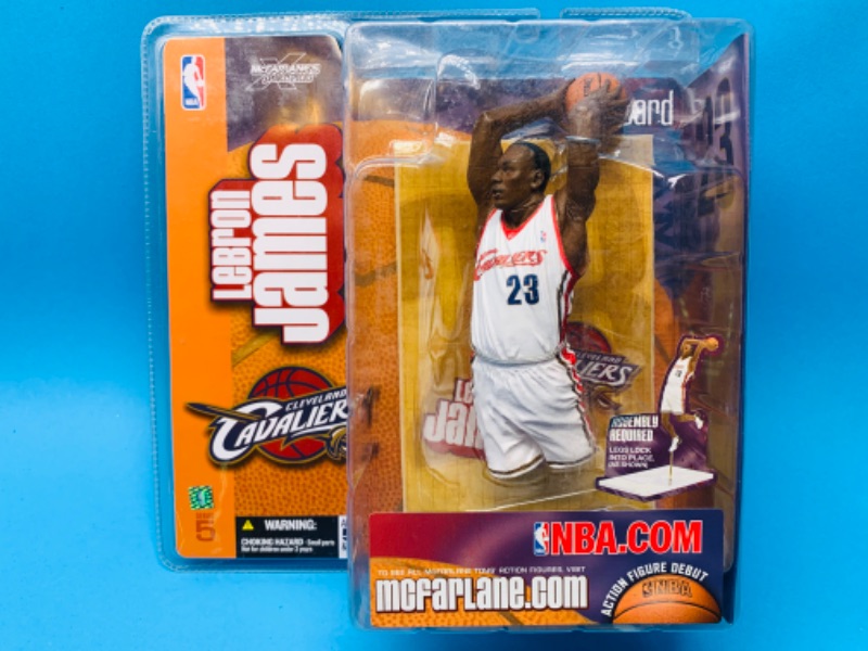 Photo 1 of 803966… LeBron James McFarlane figure in original package