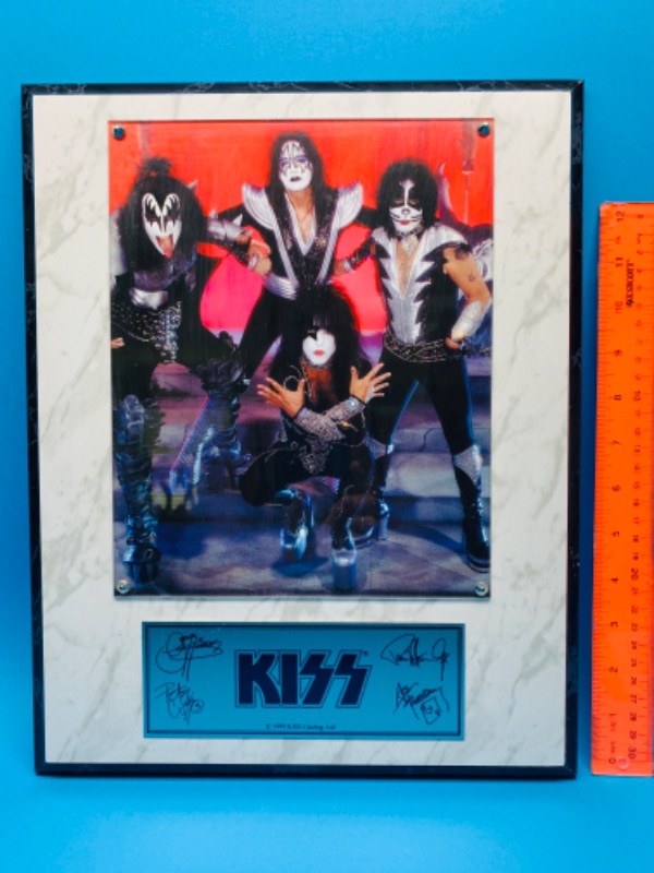Photo 1 of 803976…1999 kiss catalog ltd. Plaque 15 x 12”