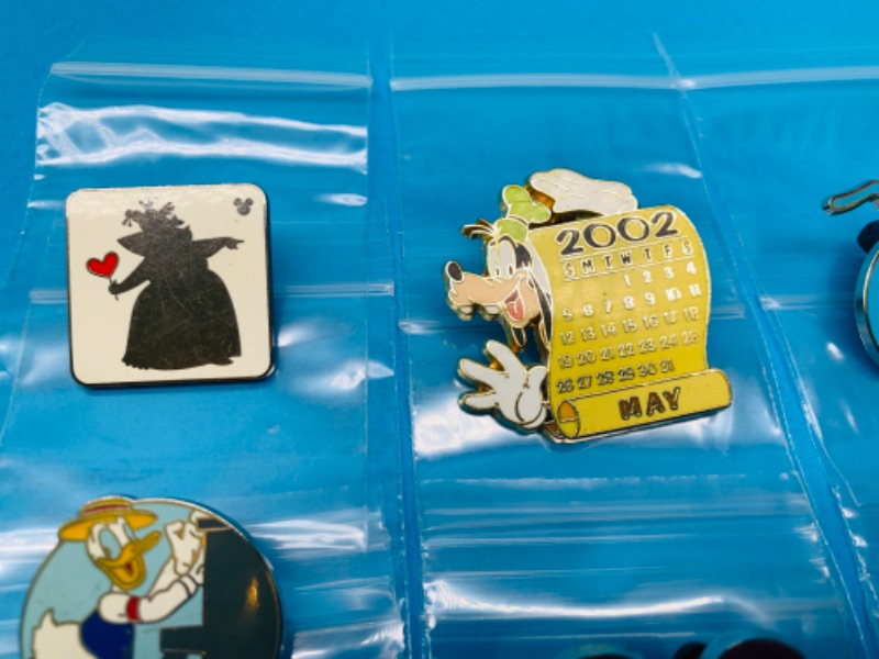 Photo 4 of 803977…9 Disney pins in plastic bags 