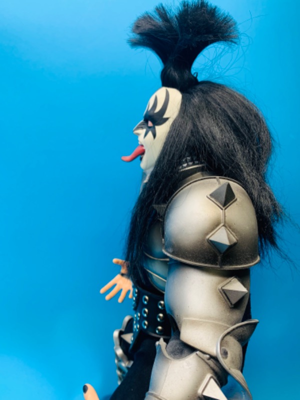 Photo 5 of 804015…Xlarge 2 foot 4” poseable figure plays music kiss Gene Simmons Destroyer has movable parts 