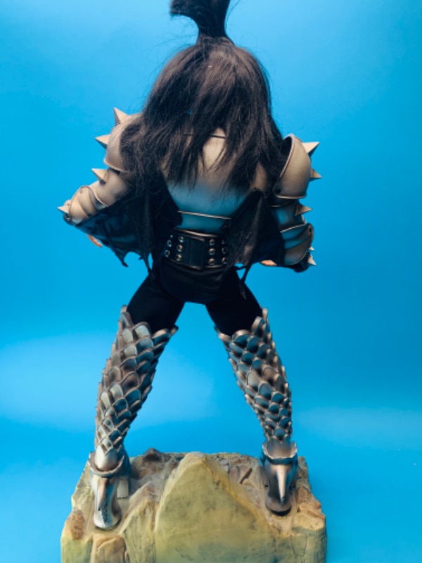 Photo 4 of 804015…Xlarge 2 foot 4” poseable figure plays music kiss Gene Simmons Destroyer has movable parts 