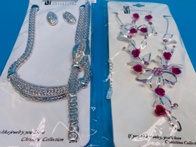 Photo 2 of 804027…3 sets of fashion jewelry in packages 