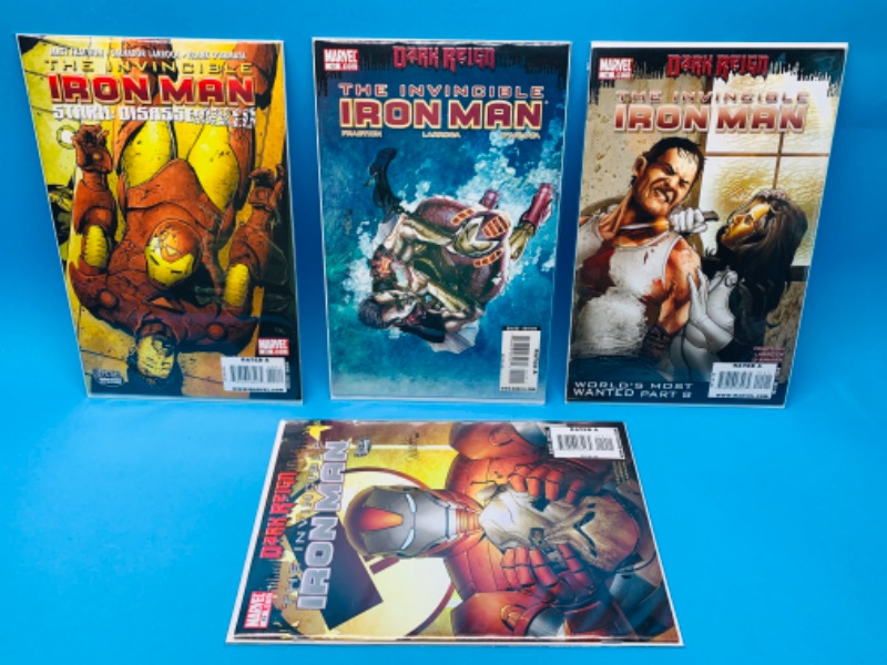 Photo 1 of 804108…4 iron man comics in plastic sleeves 