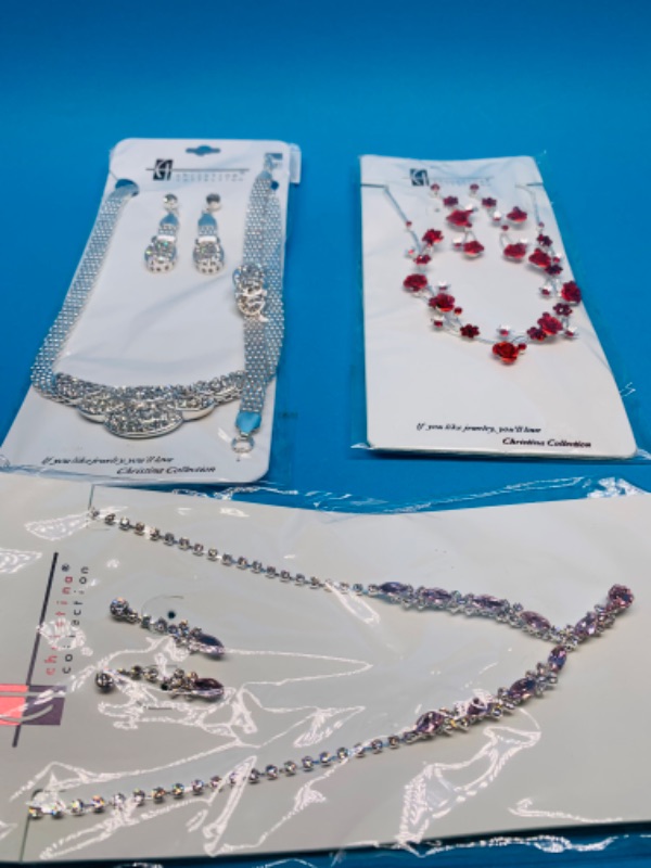 Photo 1 of 804155…3 packages of fashion jewelry sets 