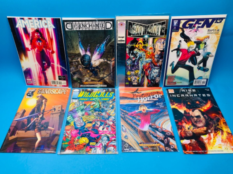 Photo 1 of 804164…8 comics in plastic sleeves 