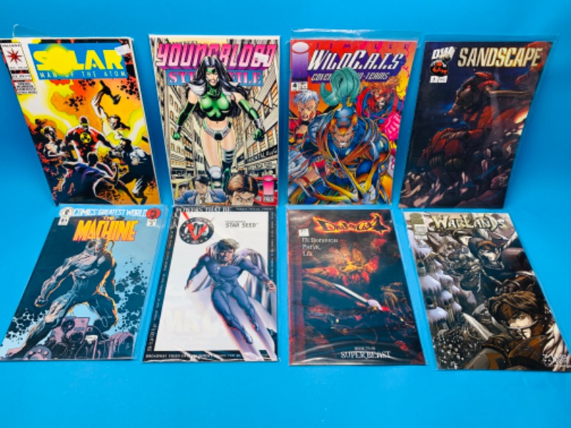 Photo 1 of 804169…8 comics in plastic sleeves 