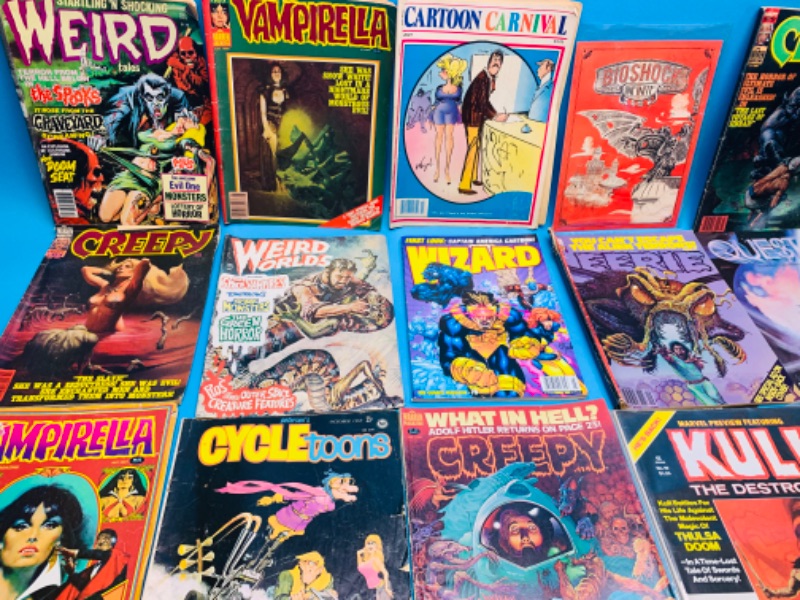 Photo 3 of 804233…some condition issues vintage comic magazines 