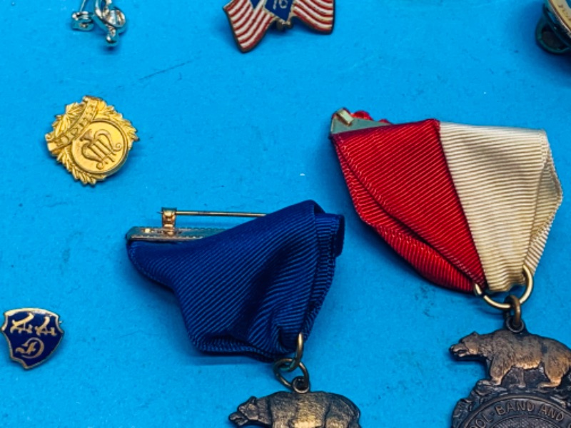 Photo 5 of 804241…vintage school band and Olympic pins -most from the 1950’s