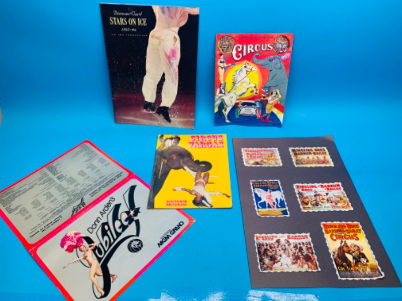 Photo 1 of 804245…vintage souvenir show brochures and circus memorabilia 