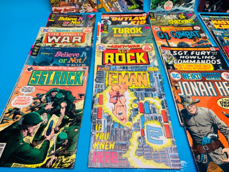 Photo 2 of 804247…condition issues 20 vintage unsleeved comics 