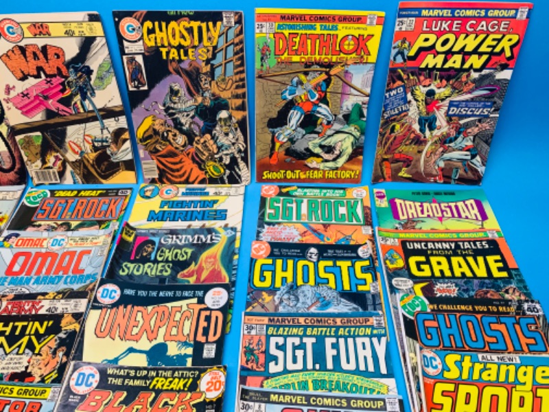 Photo 3 of 804249…condition issues 27 vintage unsleeved comics 