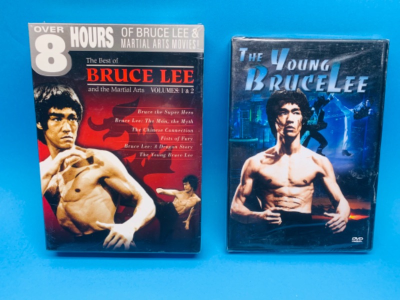 Photo 1 of 804258…sealed Bruce Lee DVD’s  over 8 hours