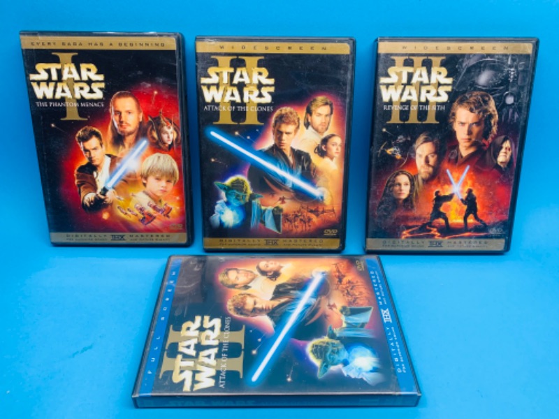 Photo 1 of 804260…Star Wars DVD’s 