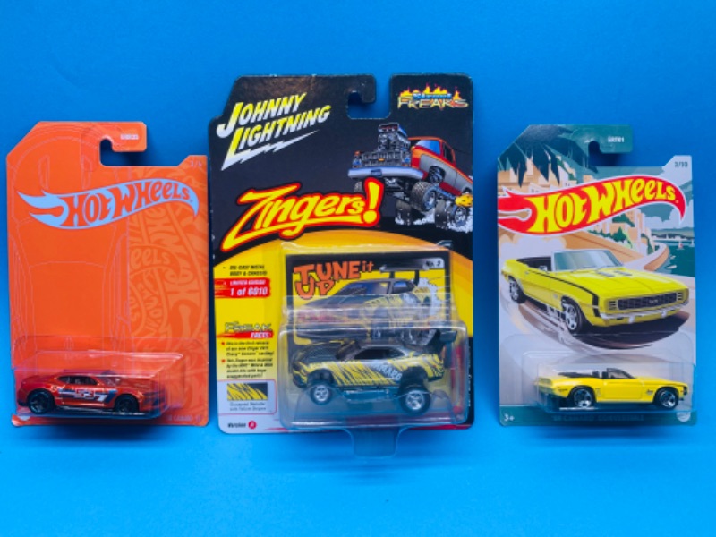 Photo 1 of 804274…Chevy Camaro die cast cars in original packages 