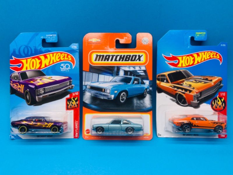 Photo 1 of 804281…Chevy nova die cast cast in original packages 