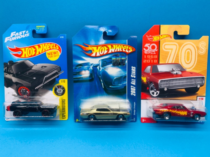 Photo 1 of 804290…dodge charger hot wheels die cast cars in original packages 