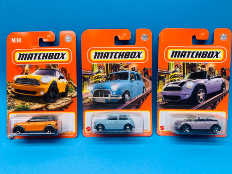 Photo 1 of 804291…matchbox Mini Cooper die cast cars in original packages 