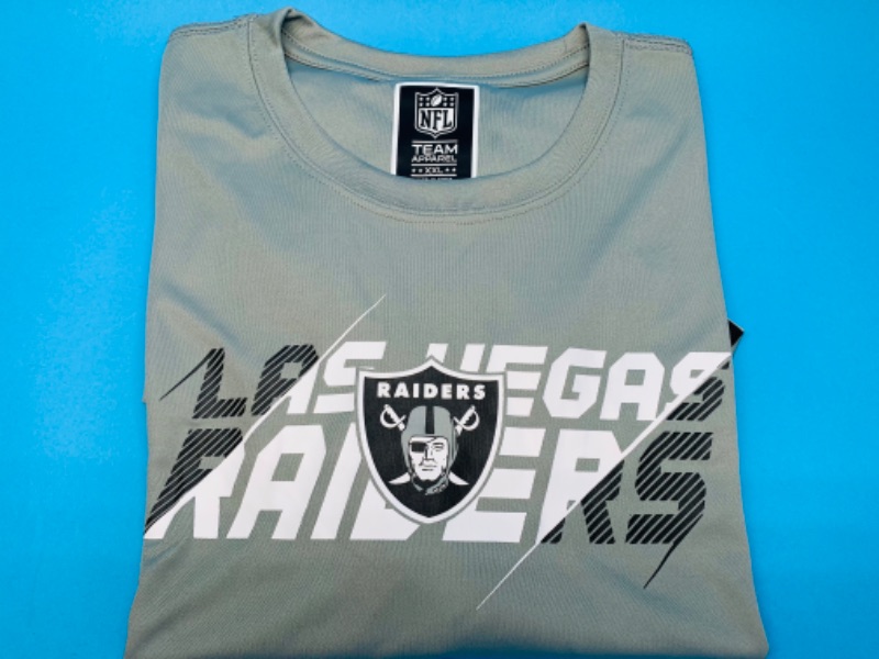 Photo 2 of 804309…official NFL Las Vegas Raiders shirt size xxl with tag 