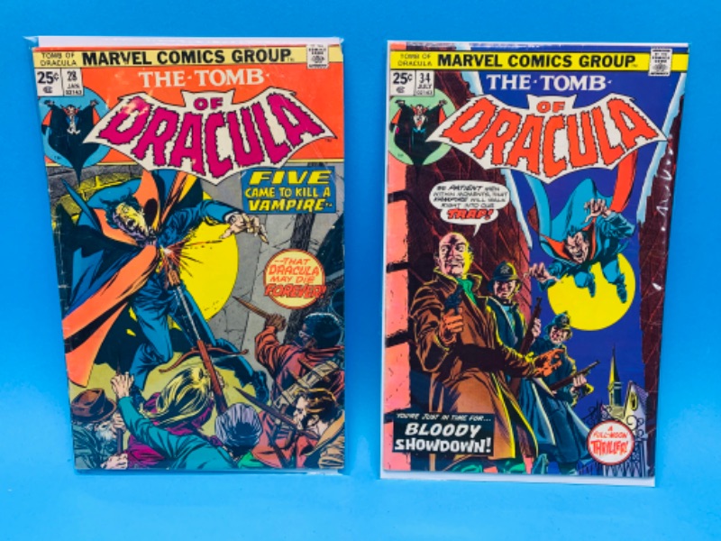 Photo 1 of 804360…vintage $.25 cent Dracula comics in plastic sleeves 