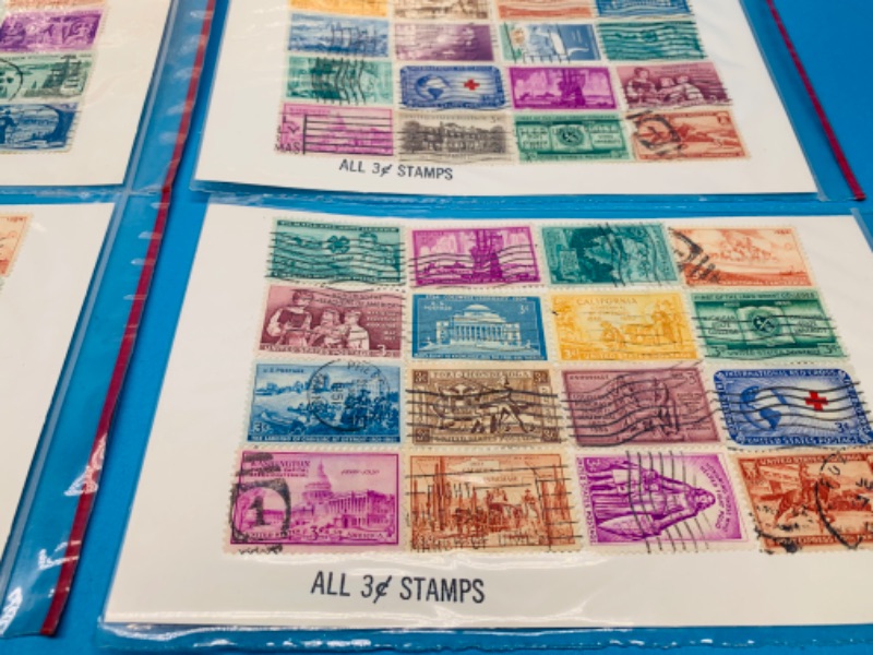 Photo 3 of 804377…5 packs of 25 different commemoratives $.03 cent stamps 