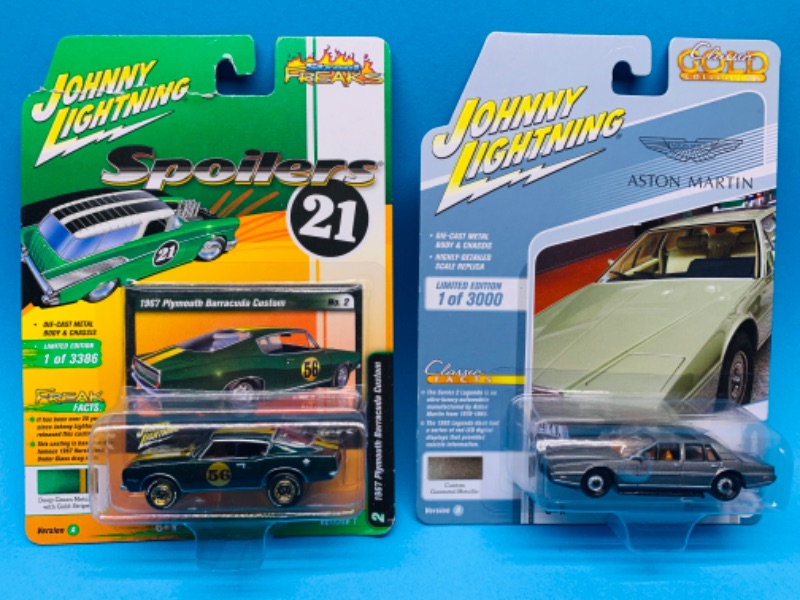 Photo 1 of 804446…two Johnny lightning die cast cars in original packages 